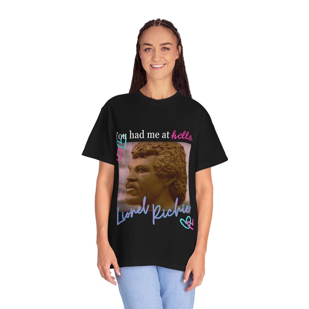 Lionel Richie Hello Unisex T-shirt Gift For Fan Unisex